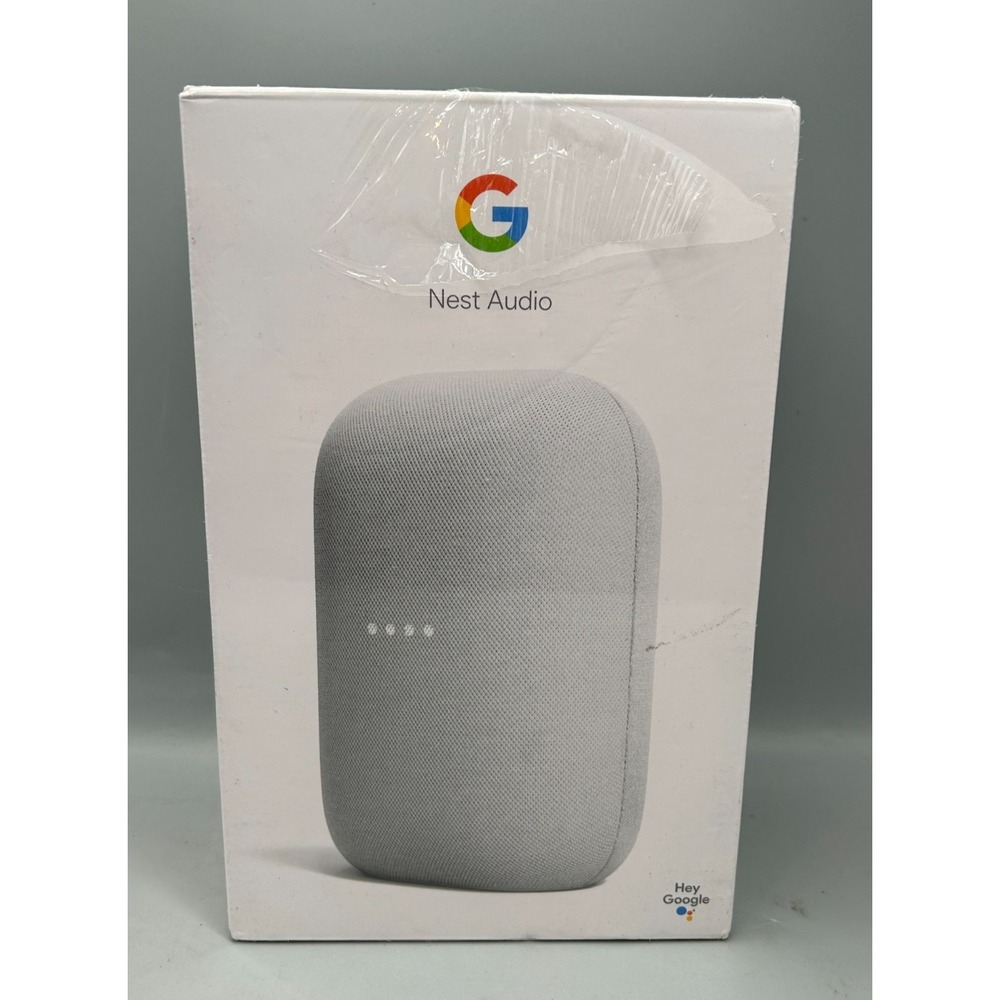 Google Nest Audio Smart Speaker - Chalk - Sealed